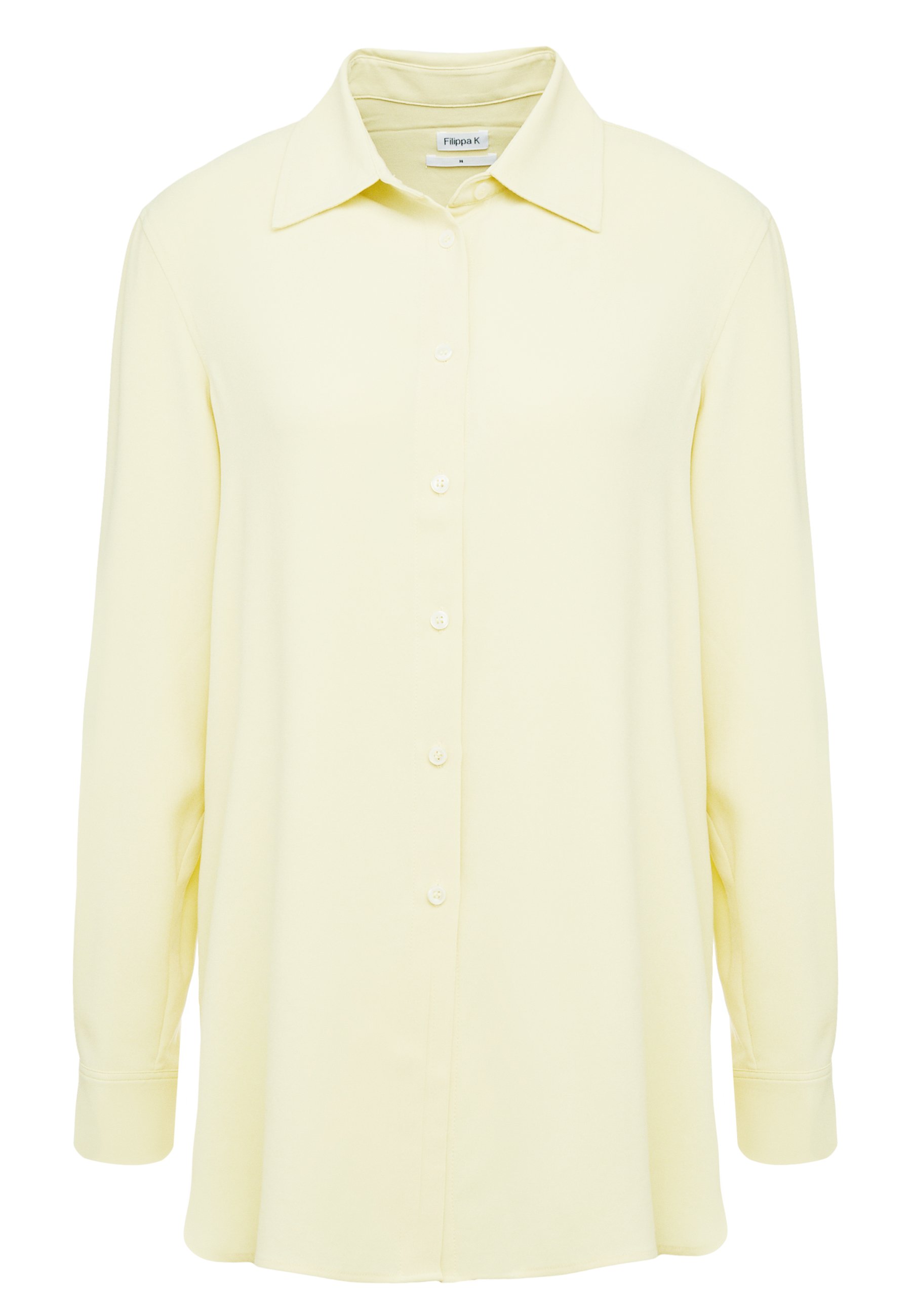 Filippa K LONG CREPE SHIRT Skjorte waxgul Zalando.no Filippa K LONG CREPE SHIRT Skjorte navy Zalando.no