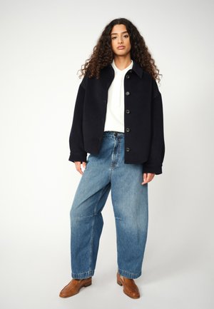 Relaxed fit jeans - mid blue