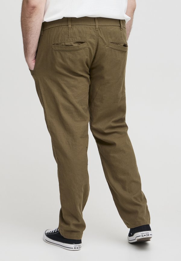 BHBPANTS LINEN MIX - Trousers - beech3