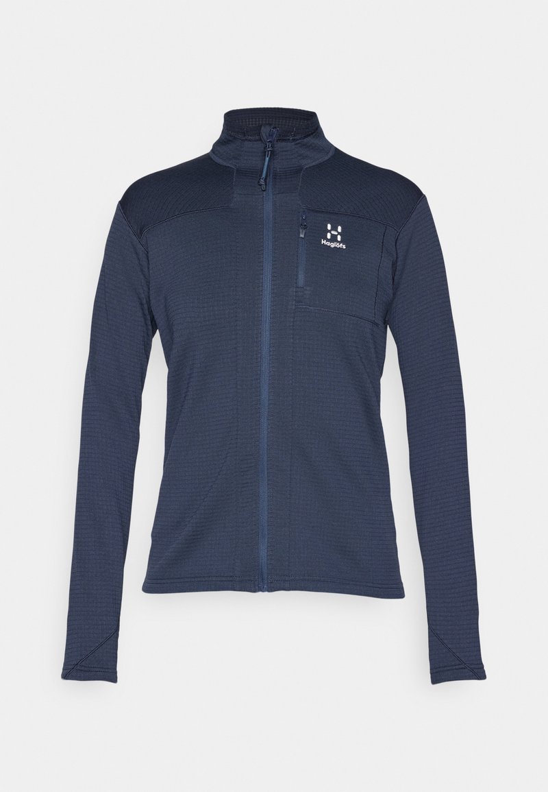 Haglöfs Sweater met rits donkerblauw Haglöfs Sweater met rits donkerblauw