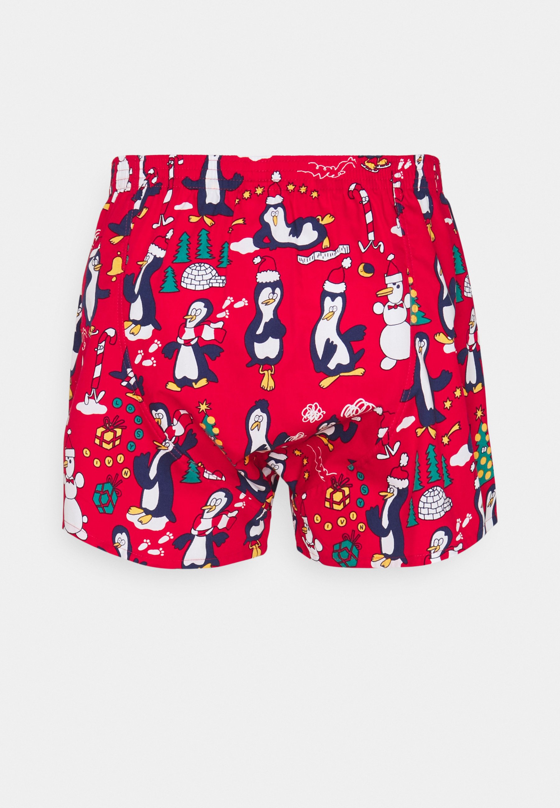 Lousy Livin Underwear PINGUINS - Boxershorts - red/rot - Zalando.de