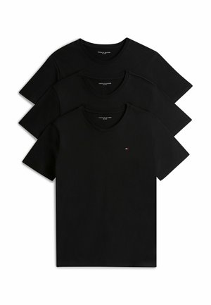 SIGNATURE CTN ESS 3PACK SS TEE - Maglietta intima - black black black