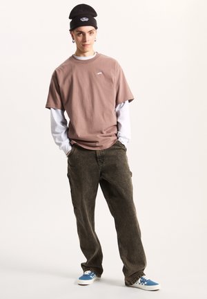 Vans SALTON LOOSE FIT  - T-shirt basic - medium brown