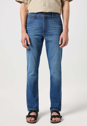 REGULAR - Jeans a sigaretta - blau