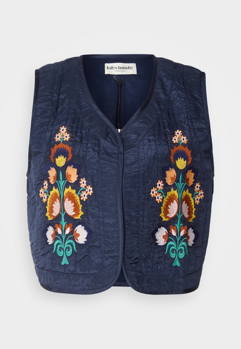 Lollys Laundry Bodywarmer donkerblauw