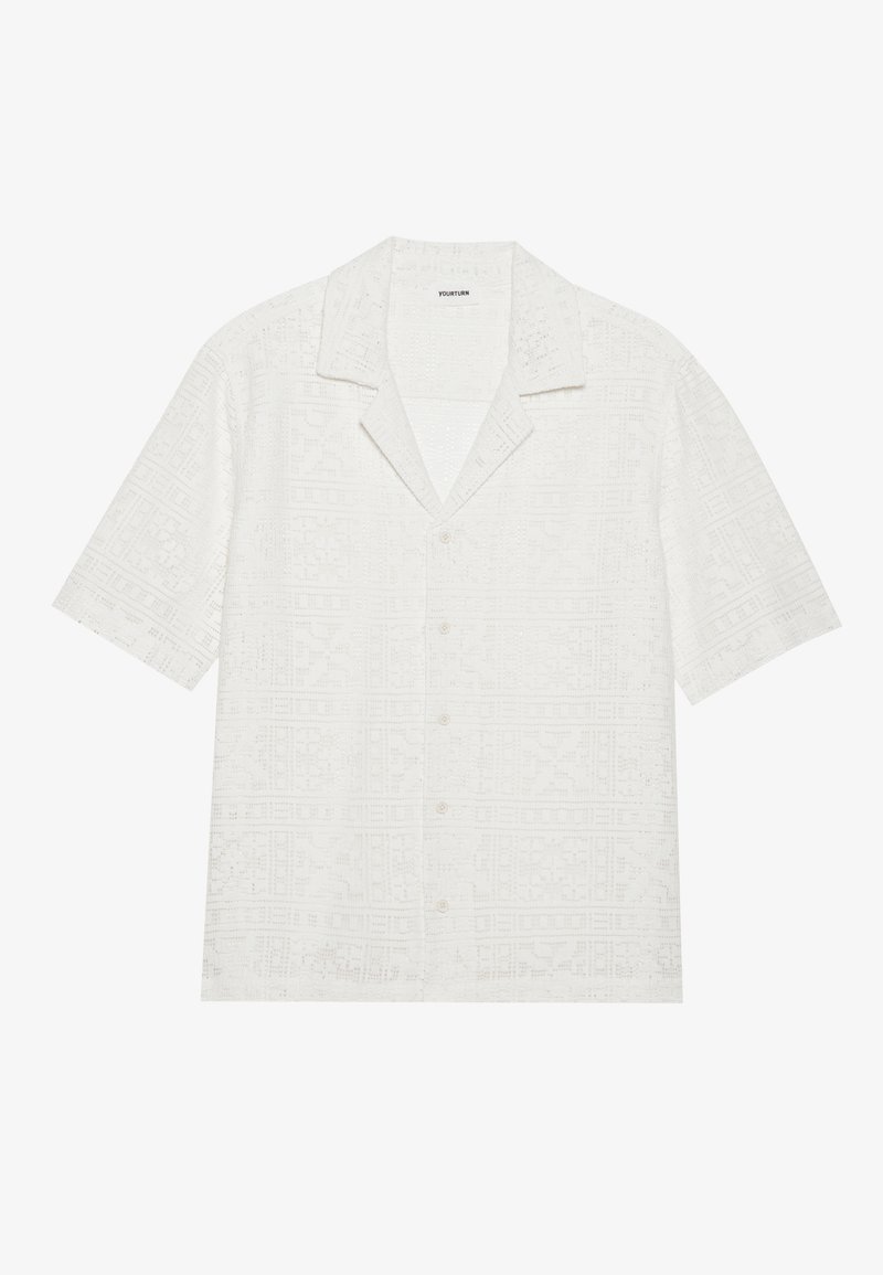 YOURTURN Overhemdblouse beige