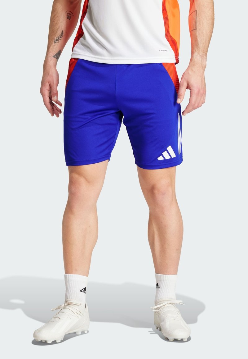 adidas Performance TIRO 24 COMPETITION - Kurze Sporthose - lucid blue   white