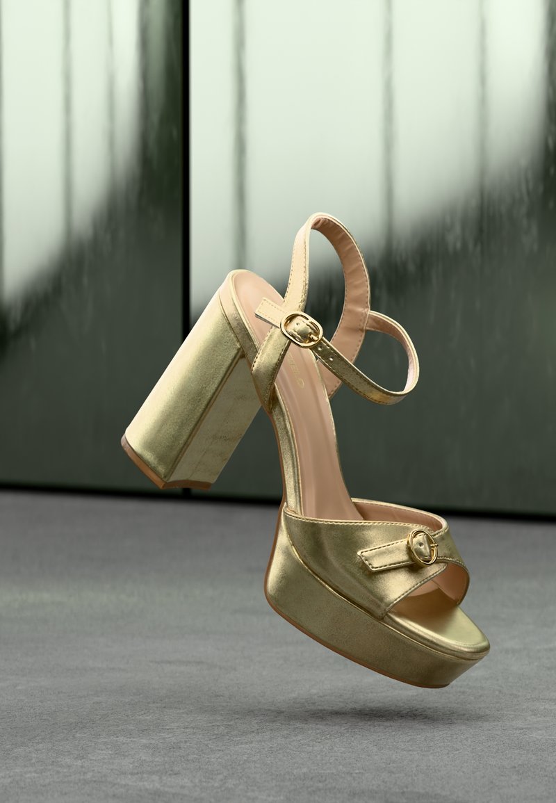 Anna Field Platvormsandaalid - gold-coloured/kullavärvi - Zalando.ee