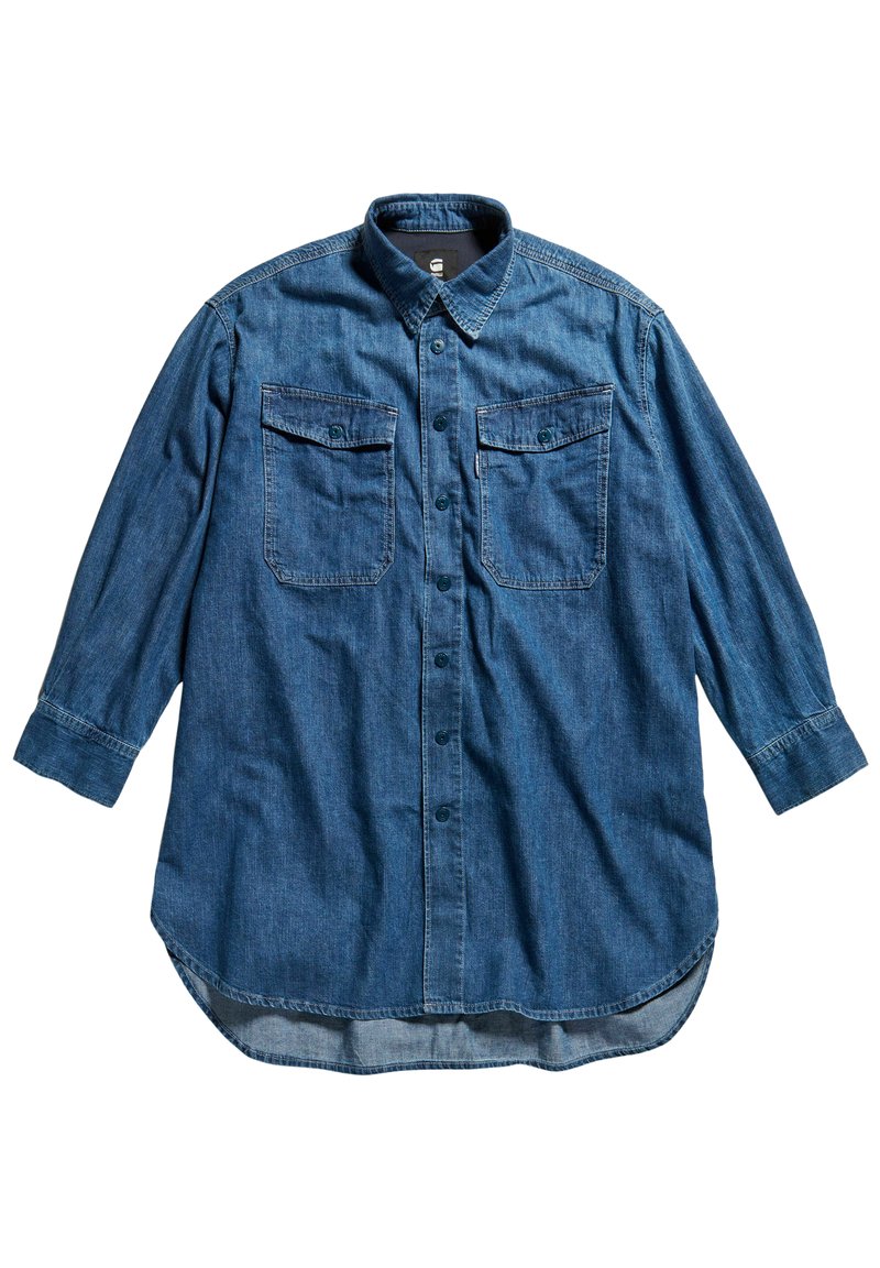 G-Star Overhemdblouse blauw G-Star Overhemdblouse blauw