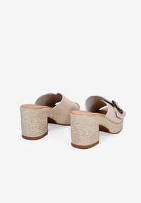 Bosanova EFECTO - Sandalias de tacón - beige