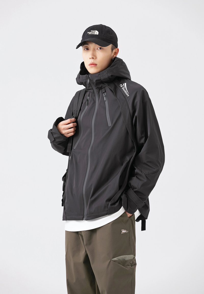 FS Collection Kurtka Outdoor/czarny - Zalando.pl