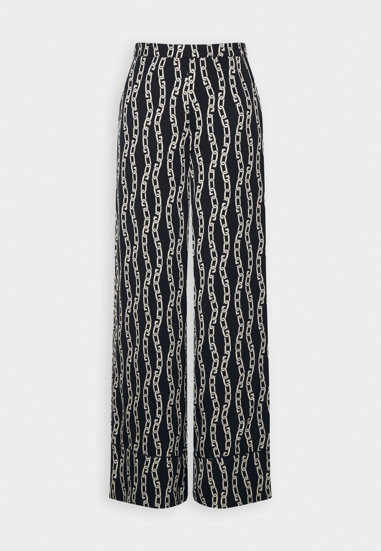 CHAIN PRINT WIDE PANT