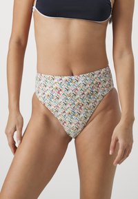 Tommy Hilfiger - MONOGRAM SCHEEKY HIGH WAIST - Bikinibukser - multi/calico Miniaturebillede 1