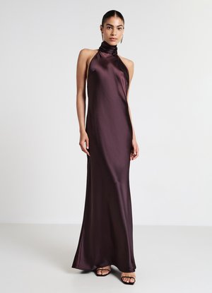 HALTERNECK  - Abiti per occasioni speciali - marrone scuro
