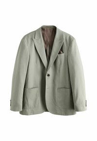 REGULAR FIT BLEND - Kavaj - sage green