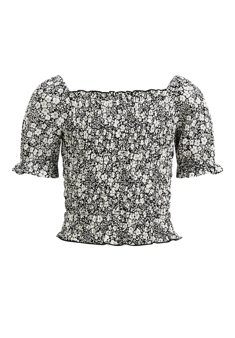 WE Fashion T-shirt print zwart