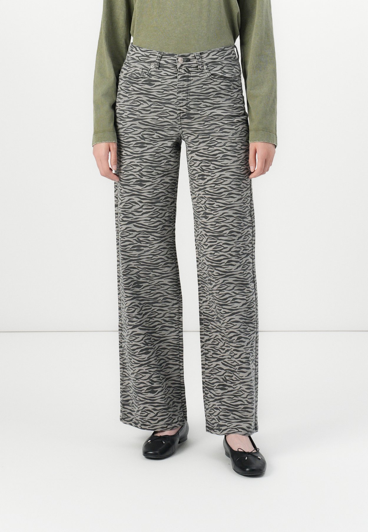 ONLMADISON WIDE ANIMAL PANT