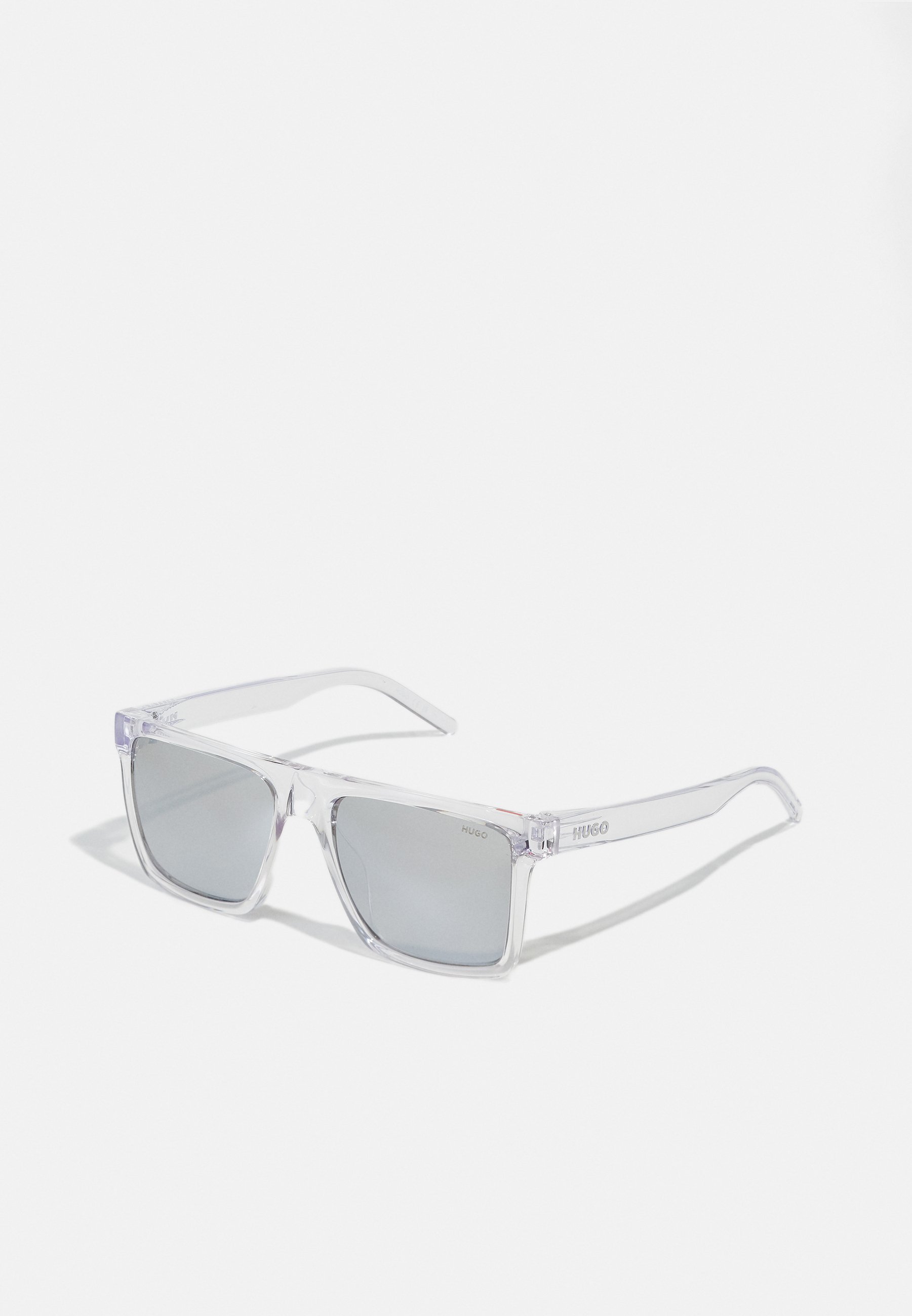 Lunettes De Soleil CUBITTS GIFFORD - Monture Argent Transparent Ovale - Verres Verts - Neuf
