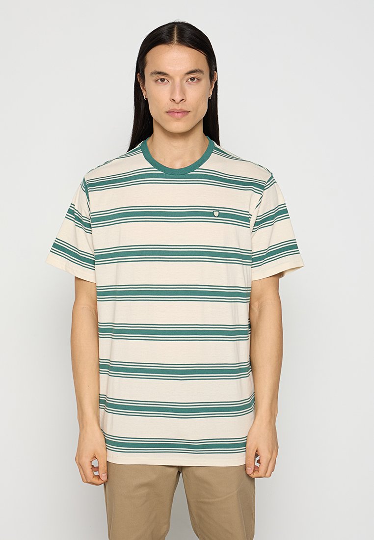 brixton T-shirt print beige brixton T-shirt print beige