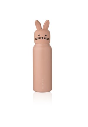 Liewood, 10TH ANNIVERSARY FALK WITH RABBIT LID 350 ML UNISEX - Boca za piće - pink