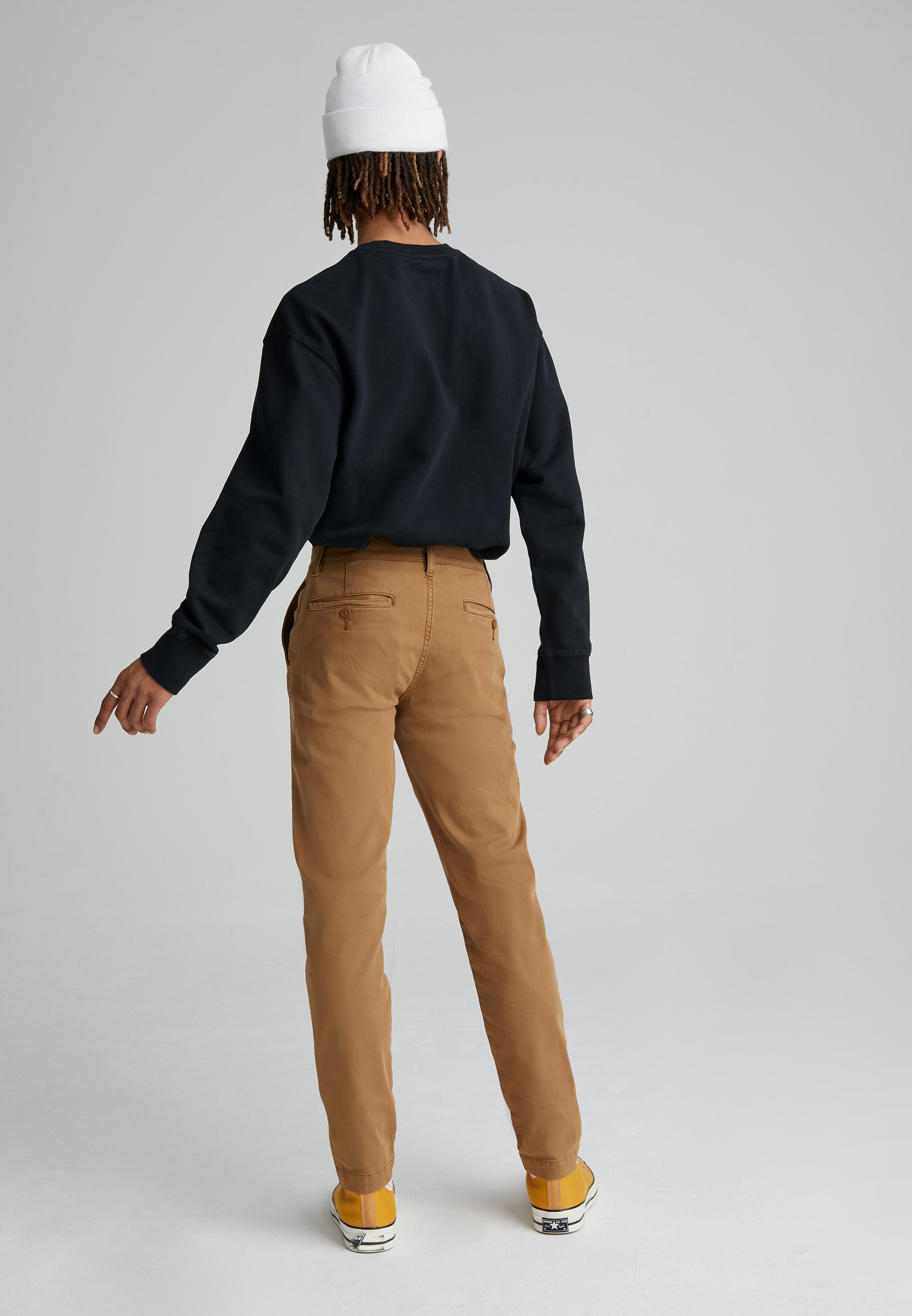 desert boots with chinos