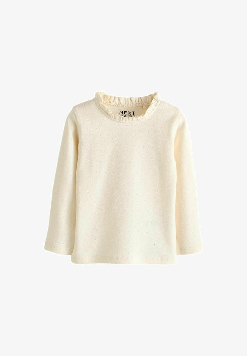Next POINTELLE - REGULAR FIT - Svetrík - ecru white