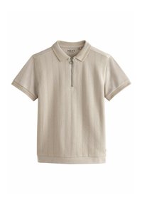 Next - REGULAR FIT - Bluză polo - stone Imagine miniatură 1