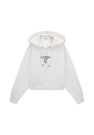 Guess Jeans, MIT GESTICKTEM LOGO - Sweatshirt - weiß