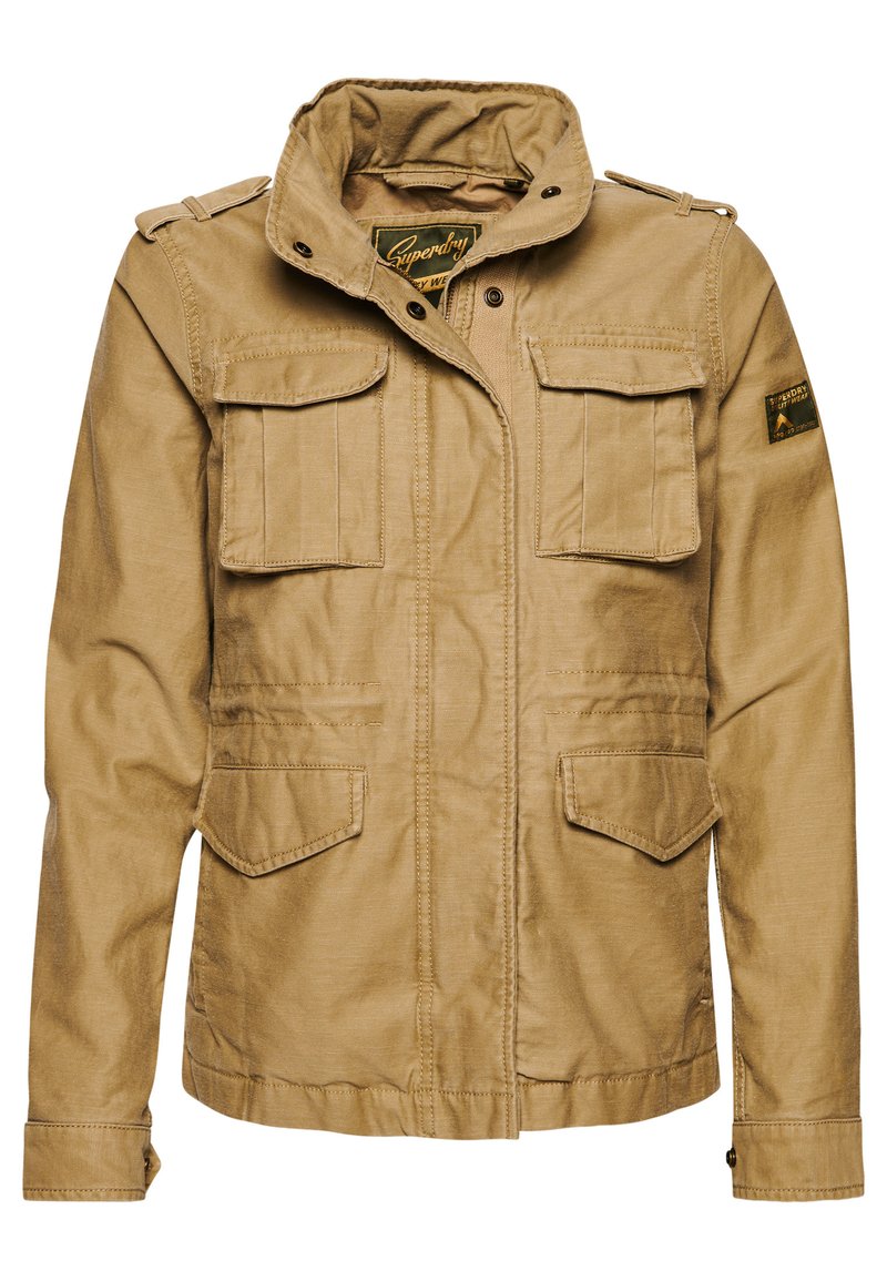 Superdry & Co Lichte jas tan Superdry & Co Lichte jas tan