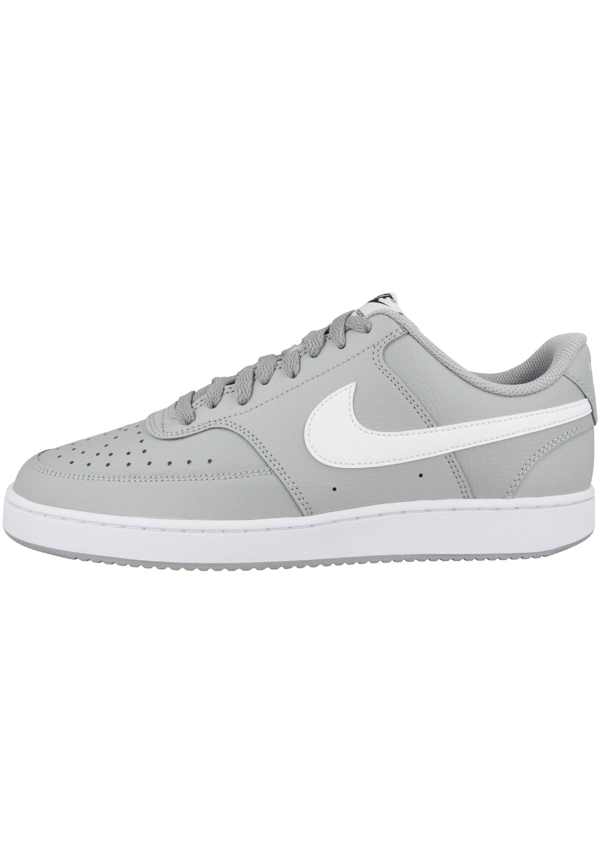 Nike Sportswear COURT VISION LOW - Sneakers laag - grey-white black/Grijs -  Zalando.nl