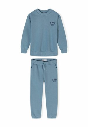 CREW NECK AND JOGGERS SET  - Collegepaita - blue