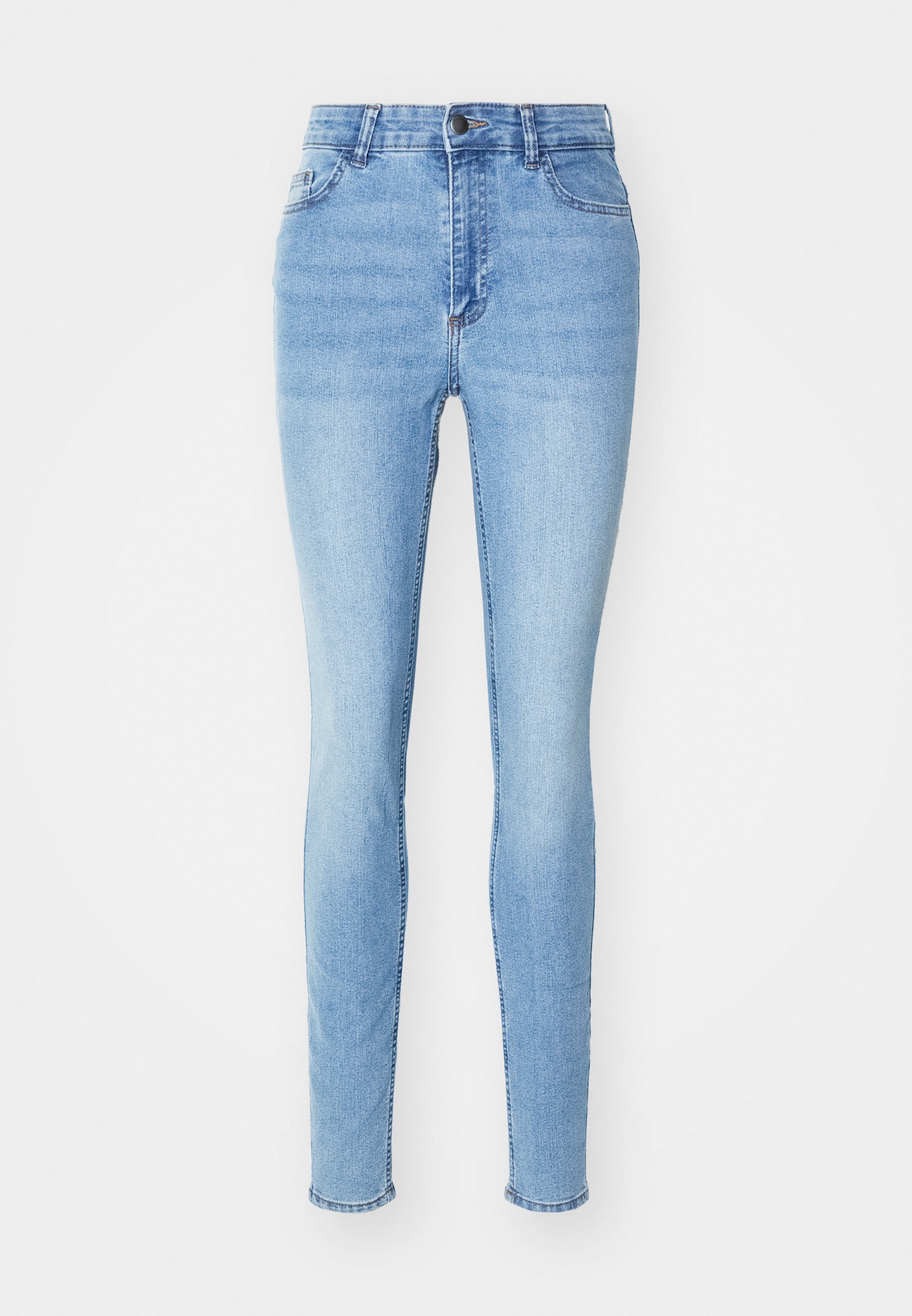 Medium Blue Denim Skinny Jeans