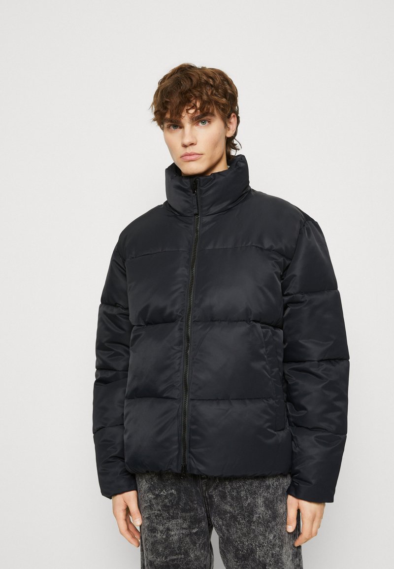 Abercrombie & Fitch HEAVY PUFFER - Winter jacket - black - Zalando.co.uk