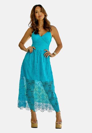 REGULAR FIT STRAPPY  - Robe longue - blue