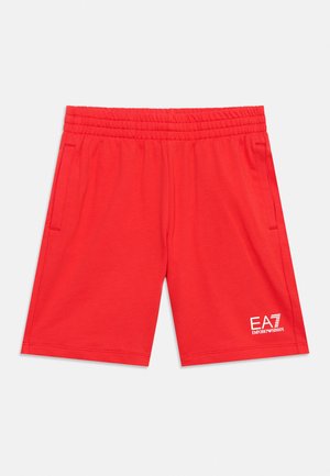 EA7 Emporio Armani BERMUDA UNISEX - Short - poppy red