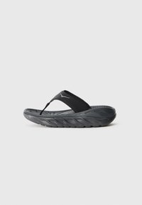 ORA RECOVERY - Tongs - black/dark gull gray