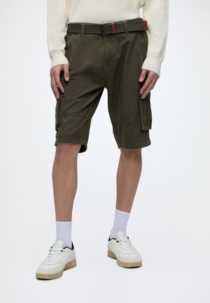 INDICODE JEANS, MONROE - Σορτς - army