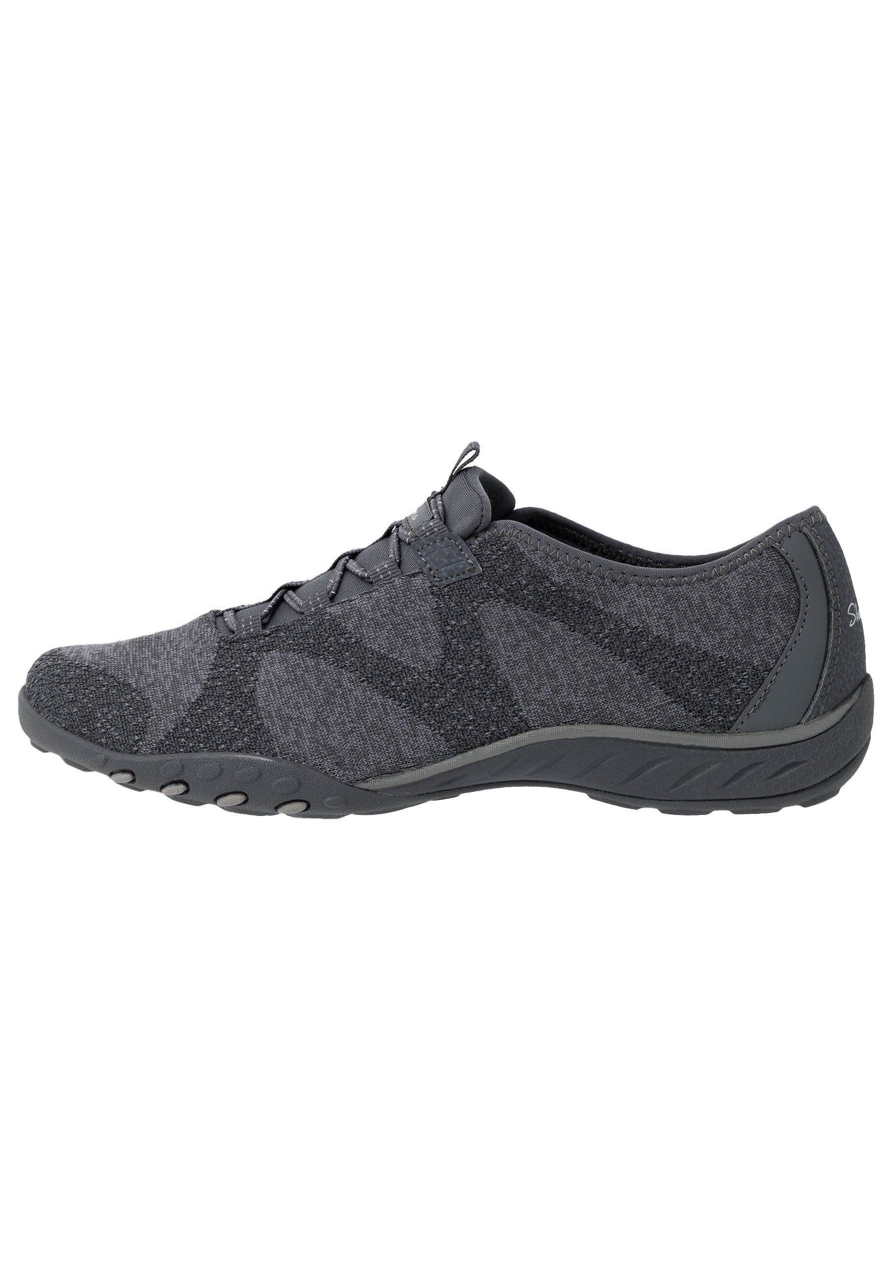 Skechers Wide Fit BREATHE EASY Joggesko charcoalgray Skechers Wide Fit BREATHE EASY Joggesko charcoalgray