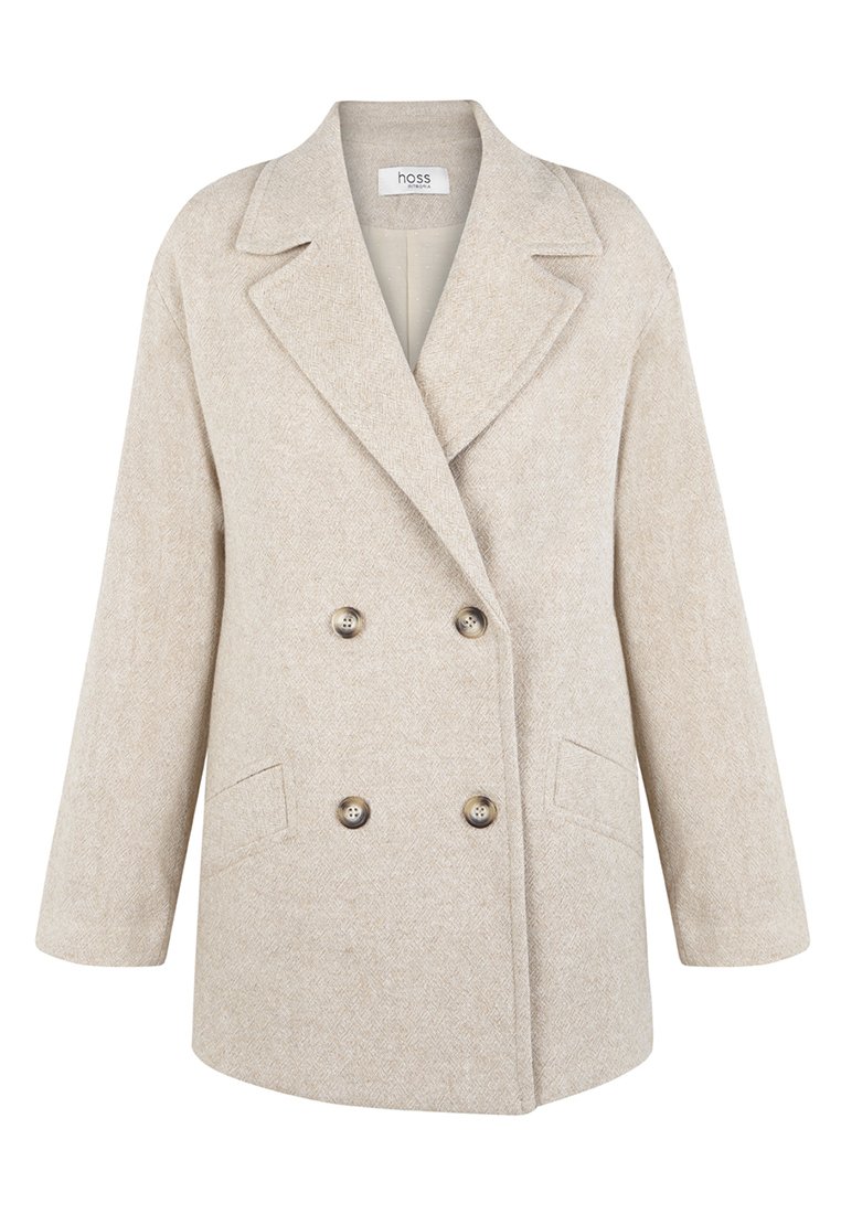 Damen Parkas | Hoss Intropia Kurzmantel beige - TV19843 Damen Parkas | Hoss Intropia Kurzmantel beige - TV19843