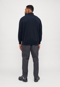 Jack & Jones JJEBASIC ROLL NECK  - Vesta - navy
