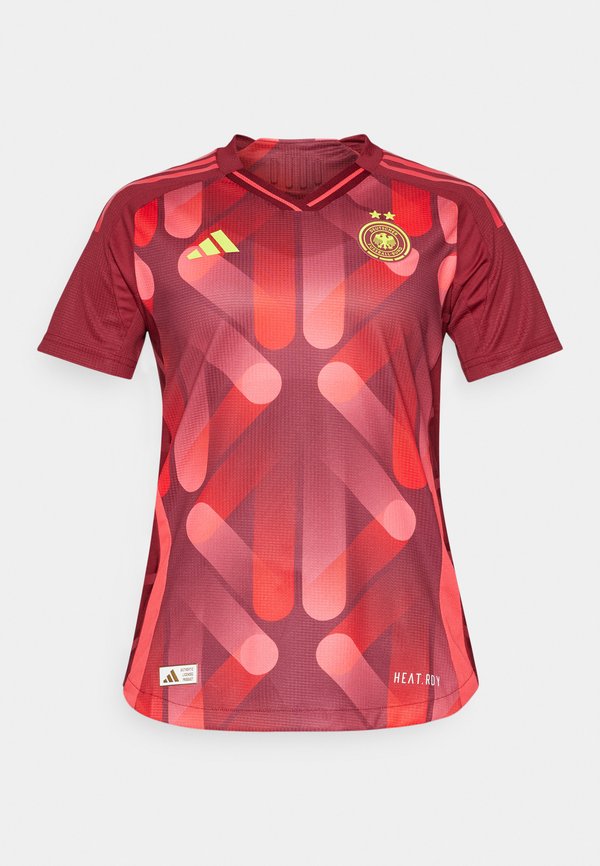 GERMANY 2025 AWAY AUTHENTIC  - Football shirt - team coll burgundy2