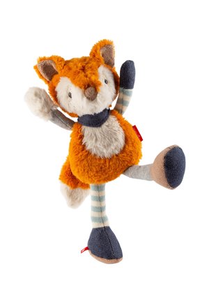 sigikid FUCHS PATCHWORK SWEETY - Kuscheltier - orange blau