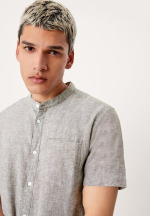 EXTRA SLIM KURZARM IM MIX - Shirt - sepia melange