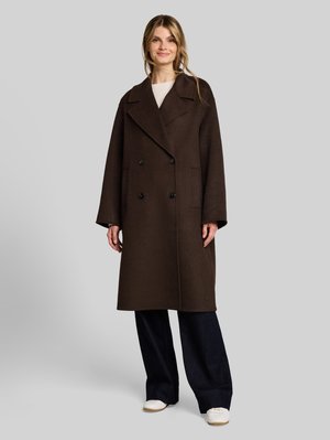 TOM TAILOR, LOOSE COAT - Класическо палто - java dark brown