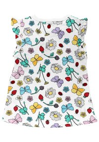 Villervalla KOLLEKTION  - Abito in maglia - weiß