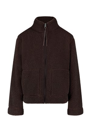 Cartoon, CARTOON LANGARM SWEATJACKE - Veste polaire - dunkelbraun