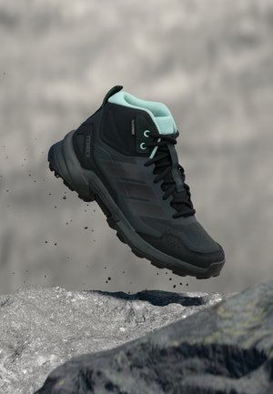 EASTRAIL 3 MID - Outdoorschoenen - carbon/core black/semi flash aqua