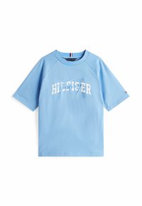 Tommy Hilfiger MIXED LOGO - T-shirts print - cloudy blue