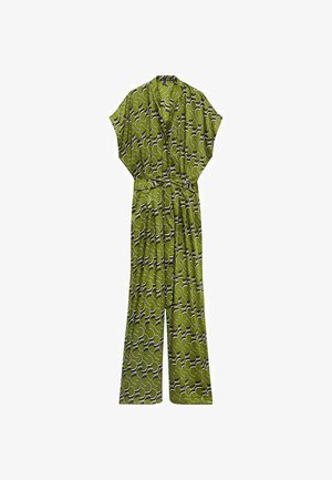 Mango Overal - green