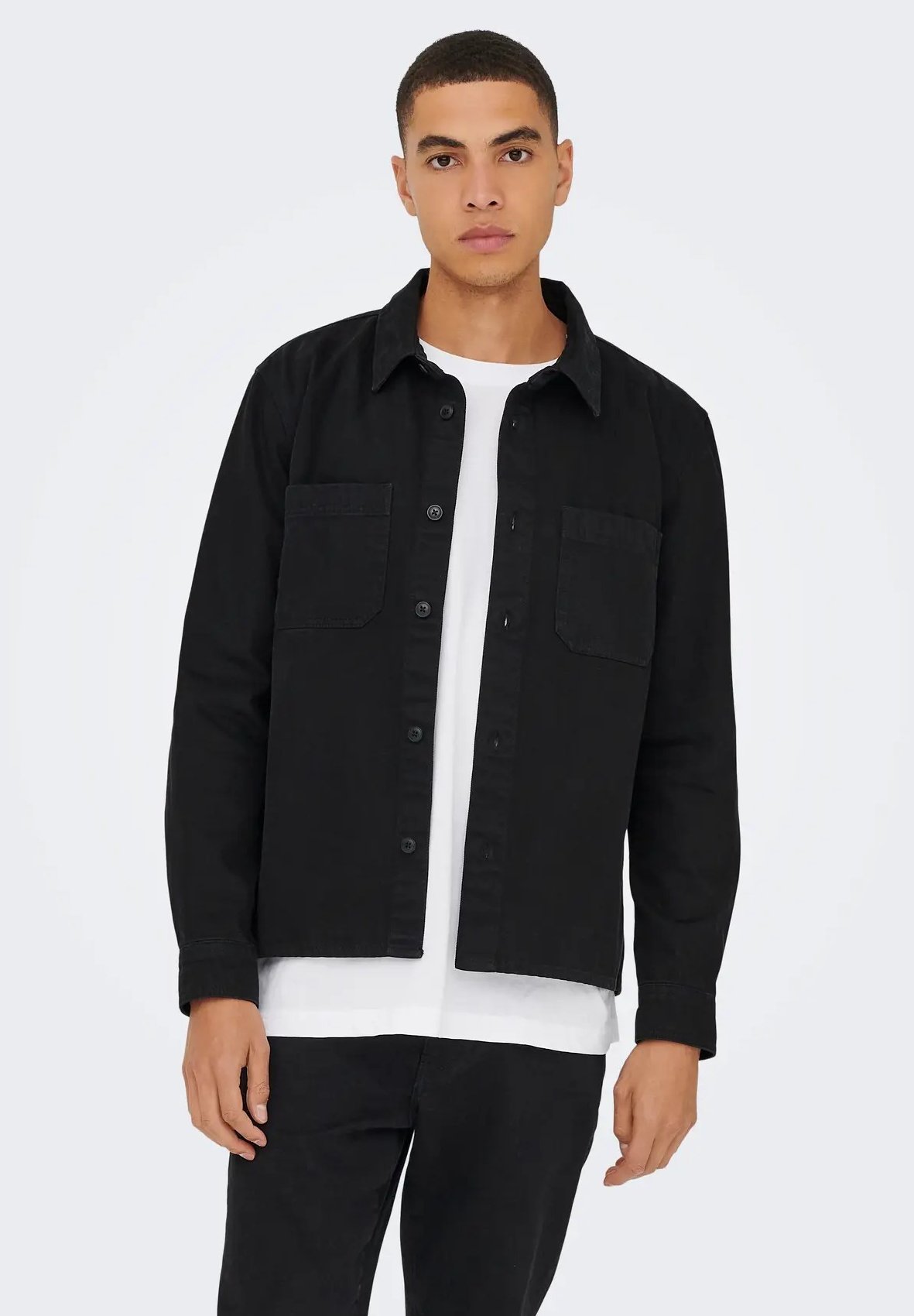 Only Sons Giacca di jeans nero